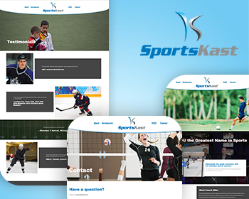 Sports Video Production Company Website Template