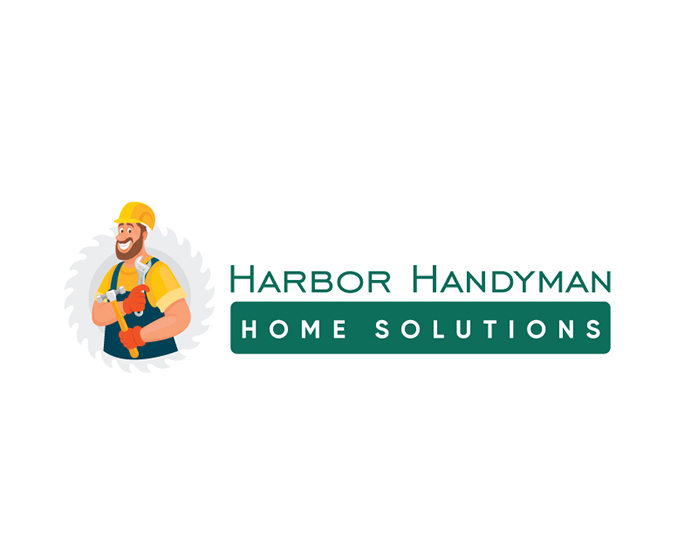 Harbor Handyman Home Solutions | Home Solutions Logo Design