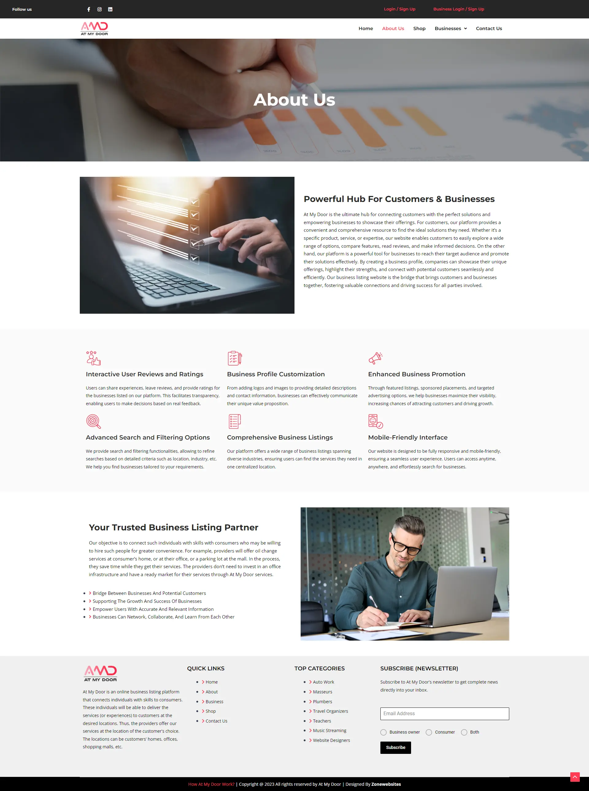 housekeeping, professional directories
