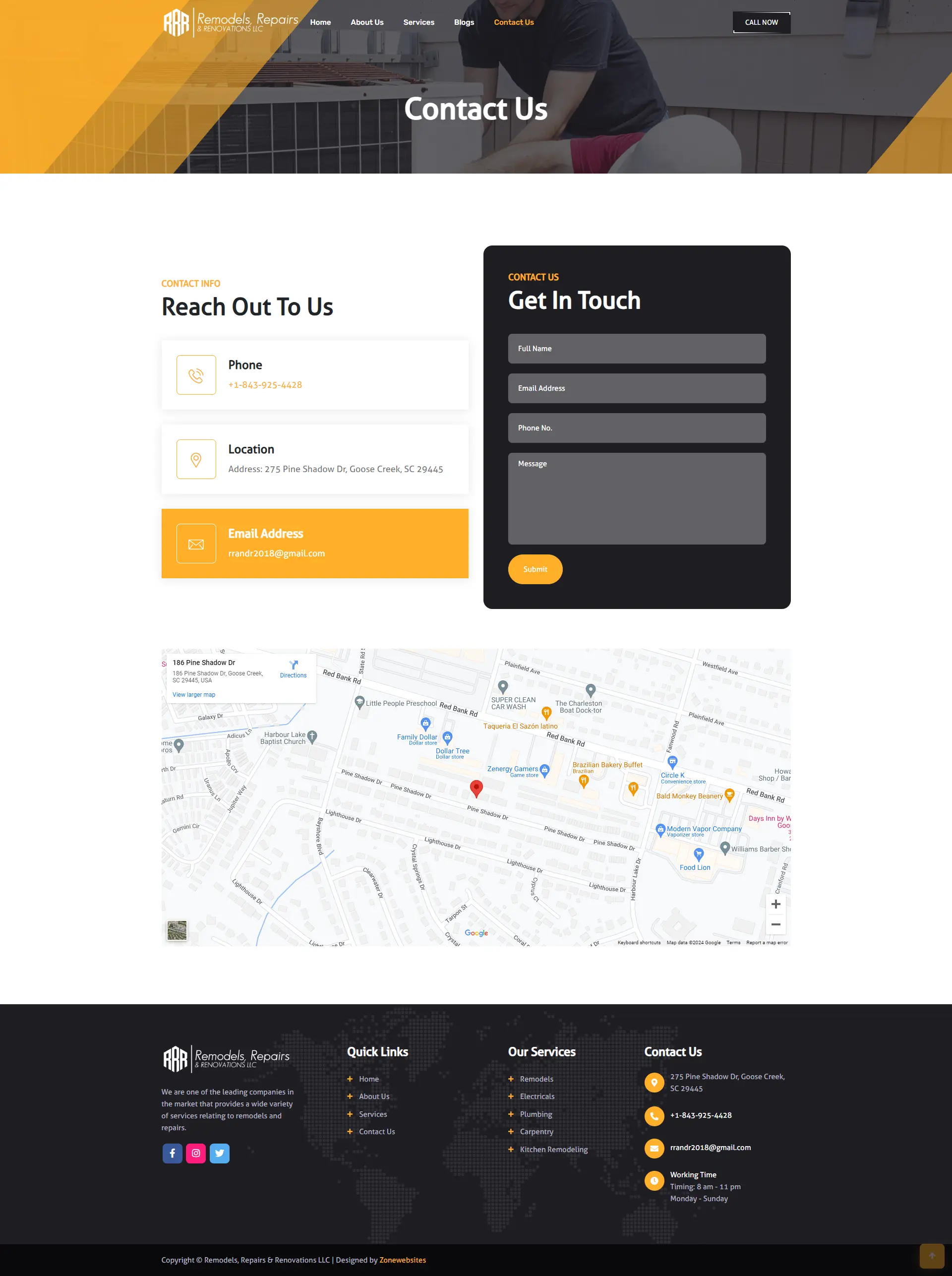 House Remodeling Website