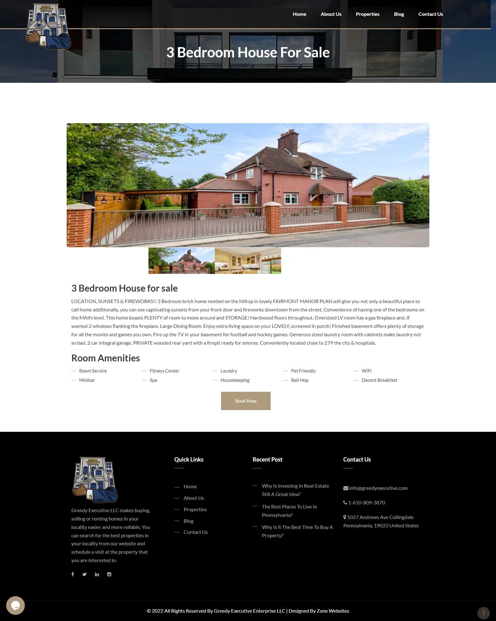 Property Detail page