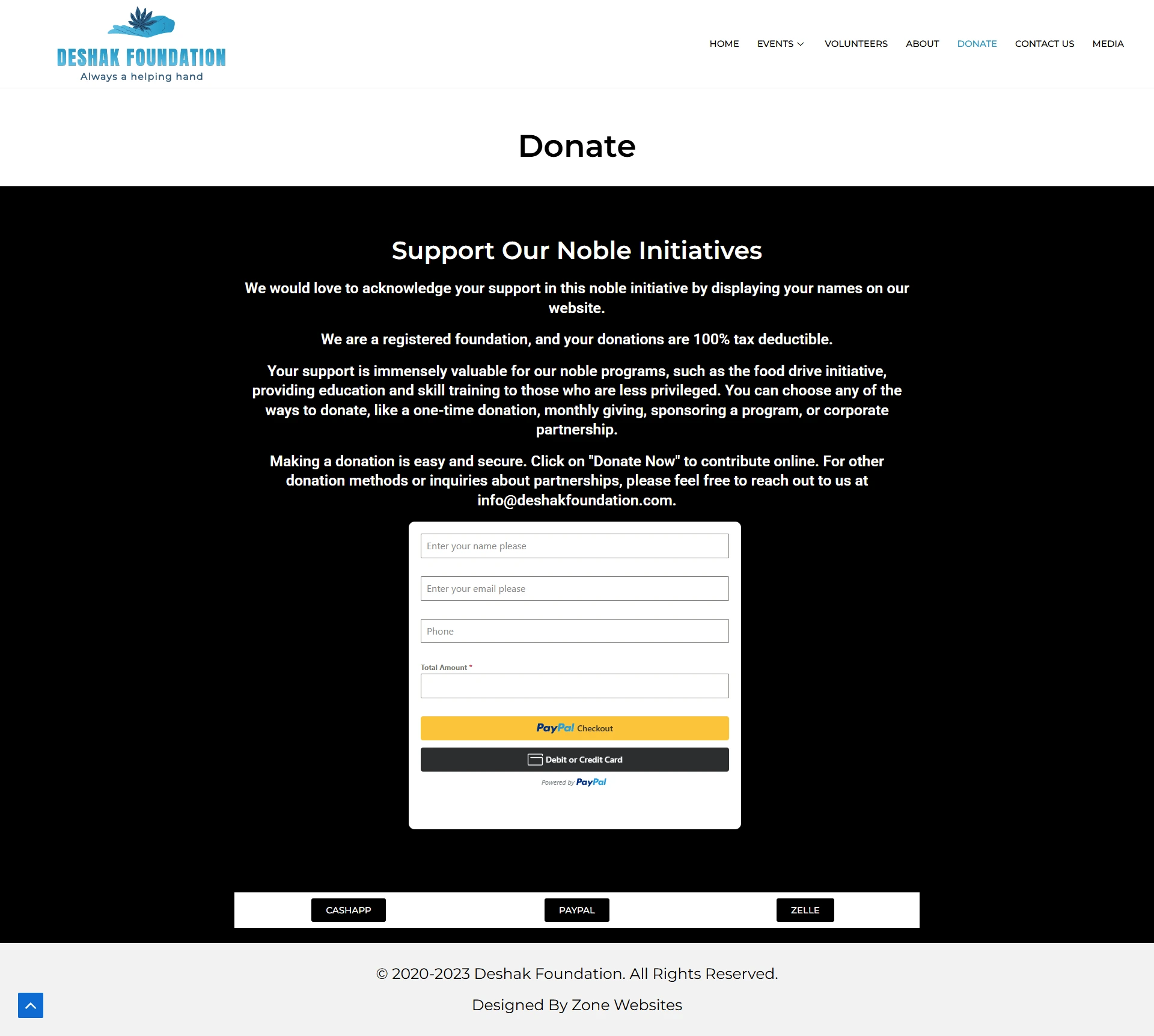 donate